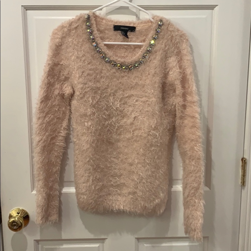 Fluffy sweater
